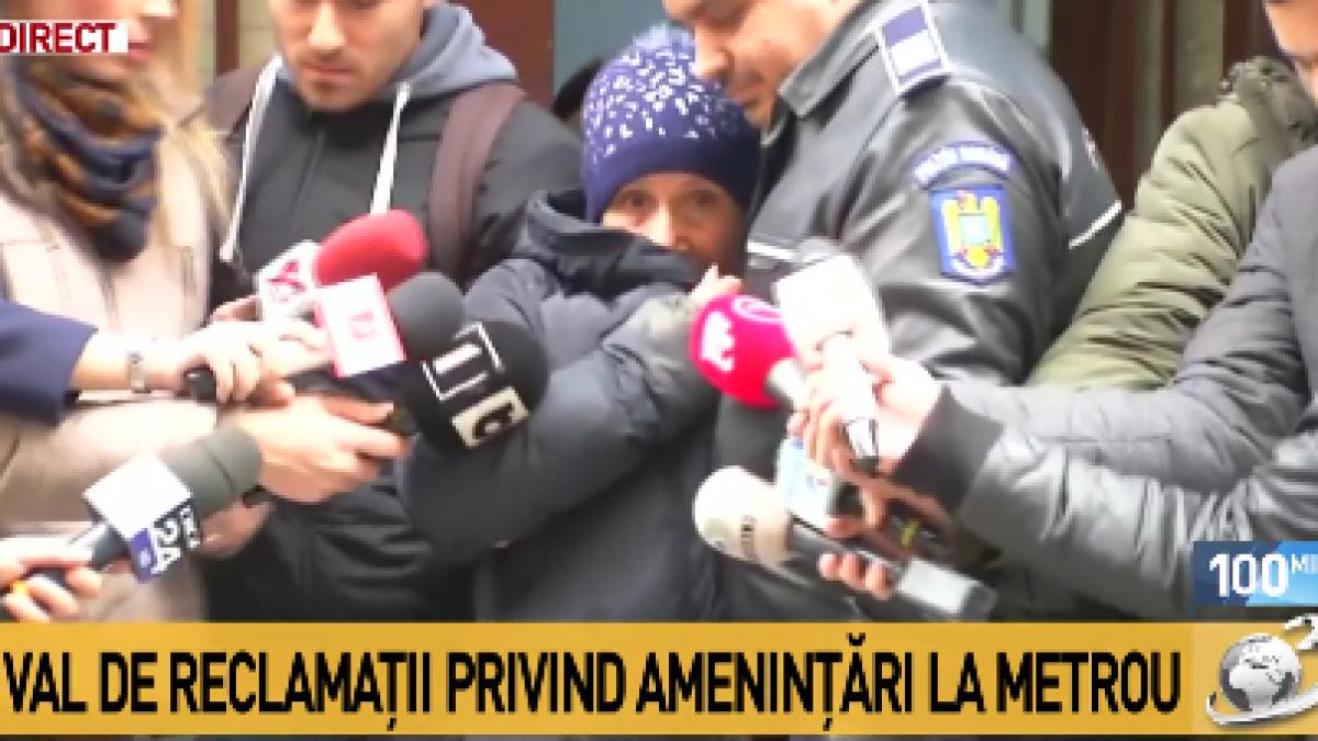 val de reclamatii privind amenintari la metrou ce a declarat un oficial al politiei