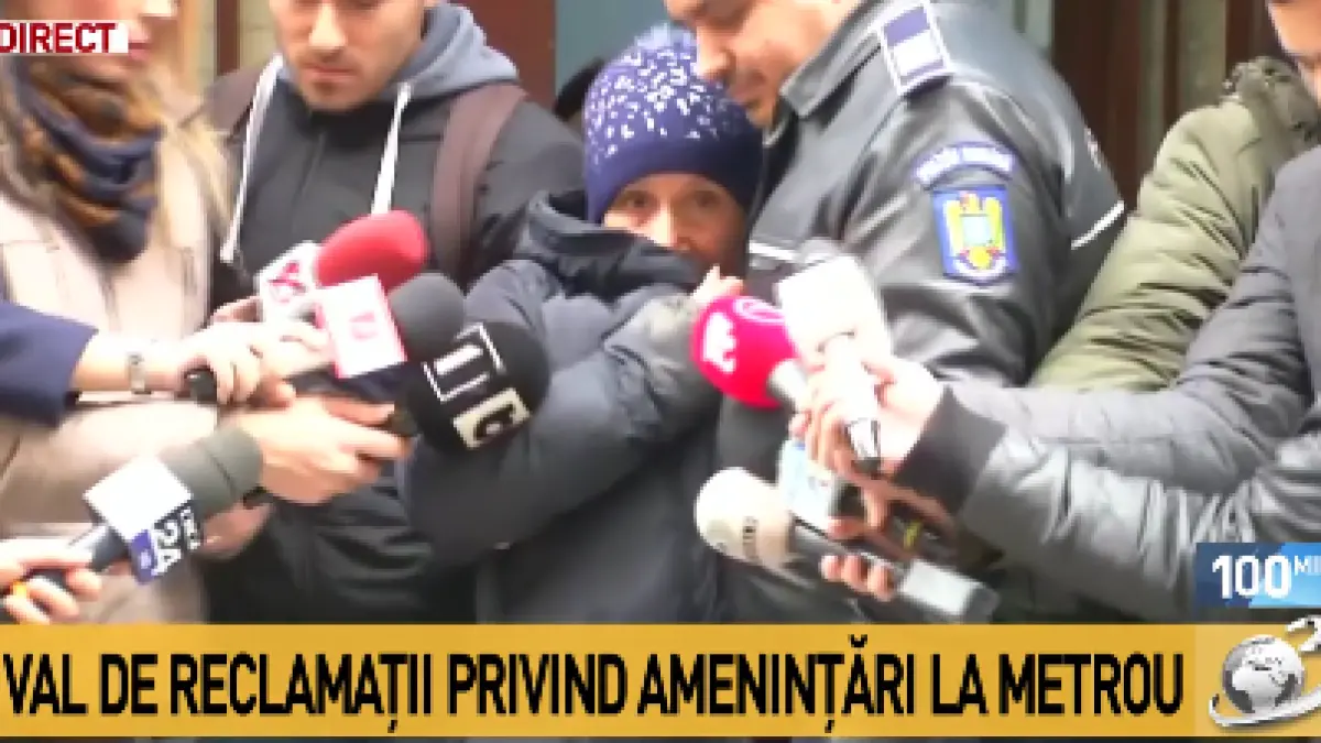 val de reclamatii privind amenintari la metrou ce a declarat un oficial al politiei