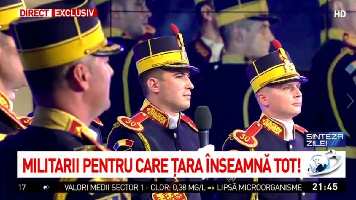 aparitie surpriza la sinteza zilei cine a venit sa i vada pe militarii brigazii 30 garda