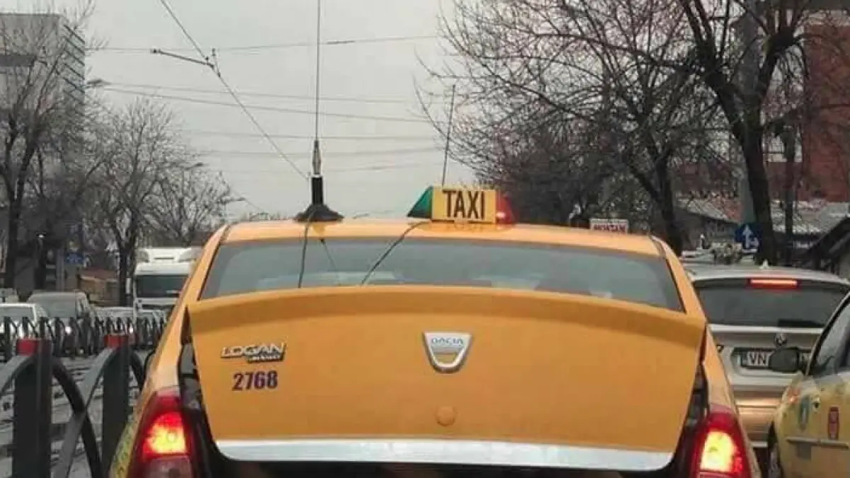 cum a fost surprins un taximetrist in trafic bucurestenilor nu le a venit sa creada ce vad