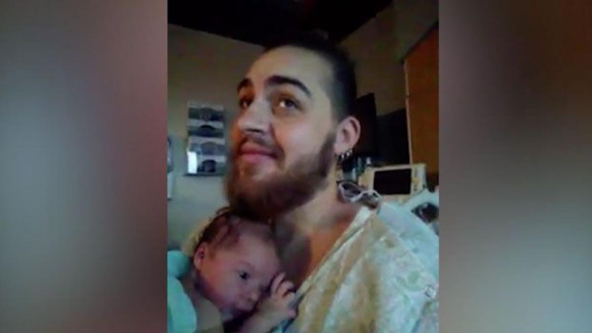 a devenit de doua ori parinte insa cand l a adus pe lume pe cel de al doilea copil medicii l au