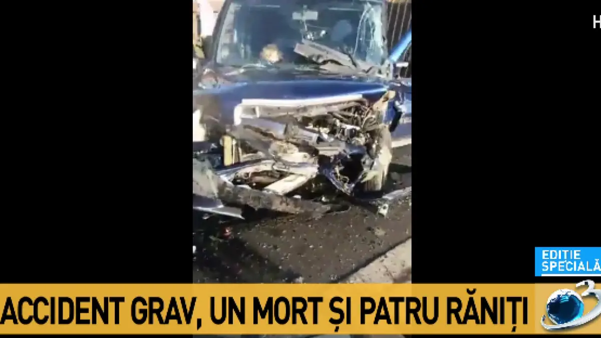 tragedie de craciun om spulberat de masina alte patru persoane au fost grav ranite