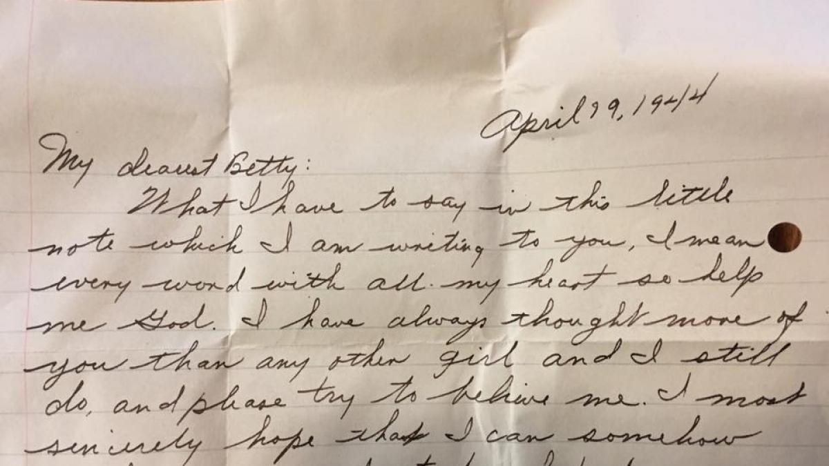 misterul din spatele unei scrisori de dragoste gasite in peretii unei case