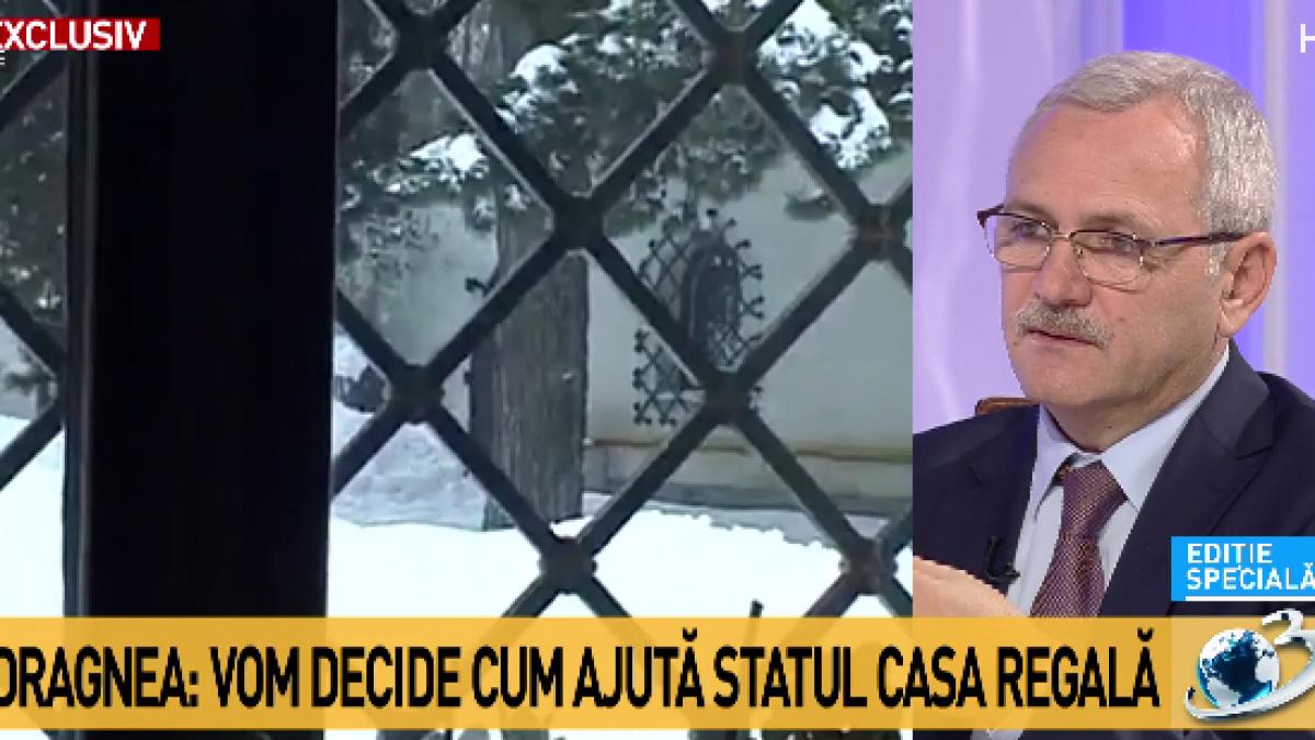 liviu dragnea nu avem o relatie suspecta cu casa regala
