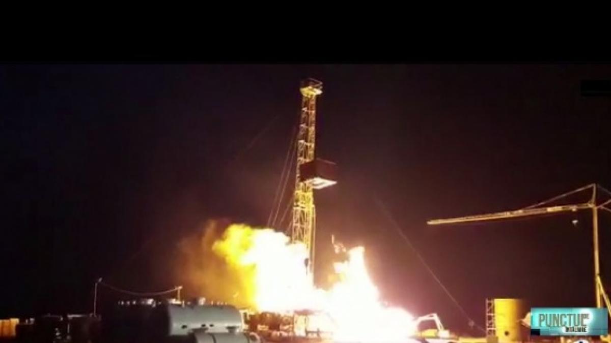 situatie grava la satu mare focul de la sonda de la moftin care arde de 10 zile ar putea fi stins