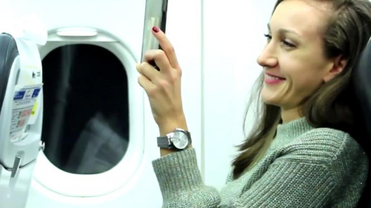 moment inedit in timpul zborului la bordul unei aeronave a air moldova toata lumea a scos