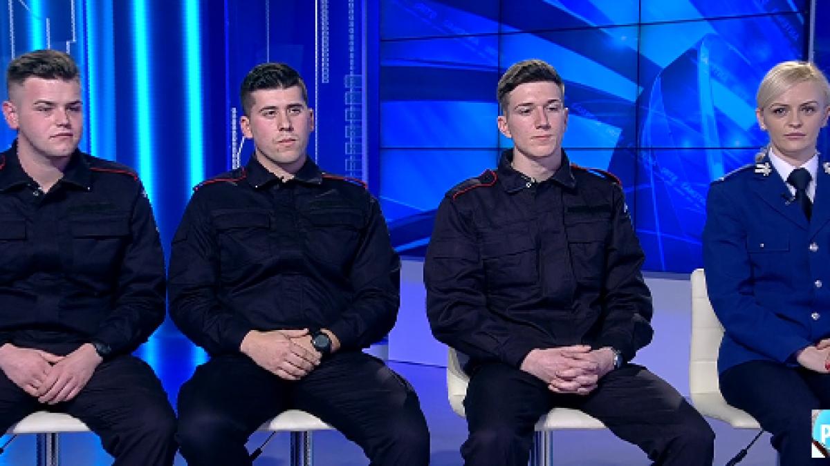 eroii zilei au salvat un barbat care ardea de viu