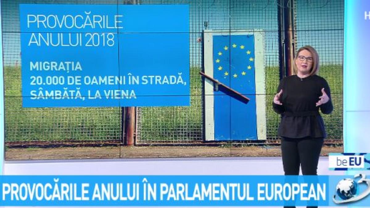 provocarile anului 2018 in parlamentul european