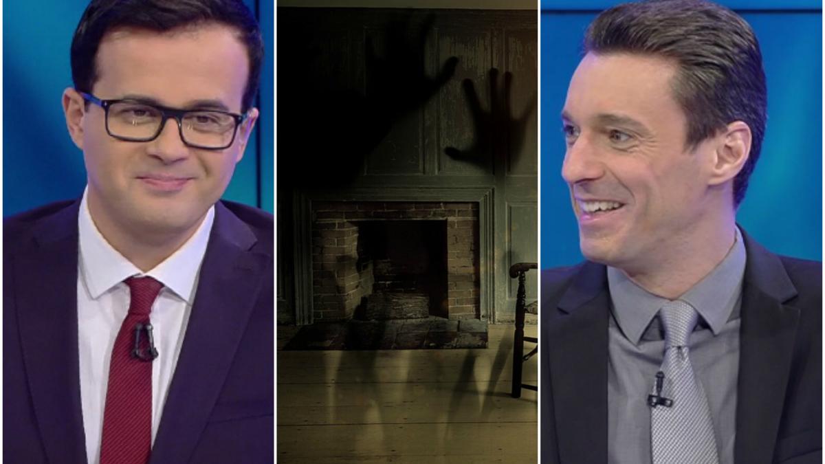 mircea badea povestea cu fantomele se aud pasi pe scari se trantesc usile se aud strigate