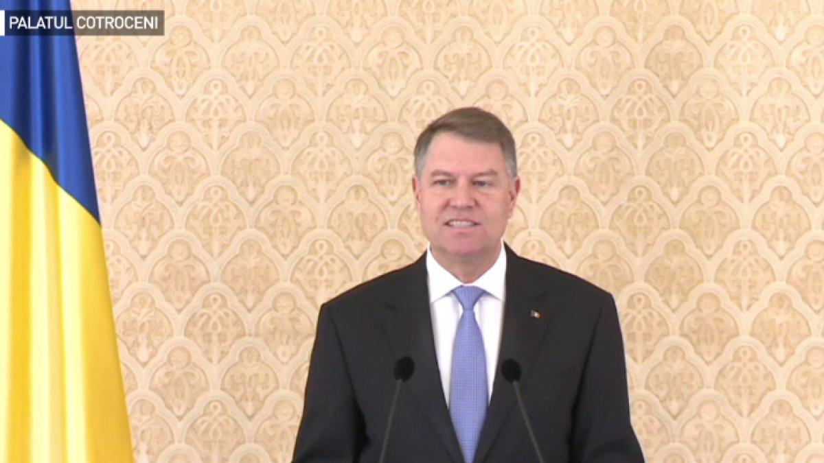 klaus iohannis mesaj important in mijlocul scandalului
