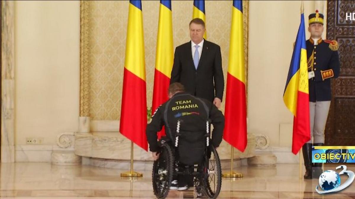 sportivii invictus decorati de presedintele iohannis la cotroceni