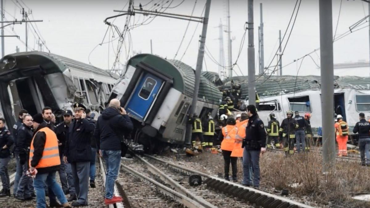 mae un roman a fost ranit in accidentul feroviar din italia video