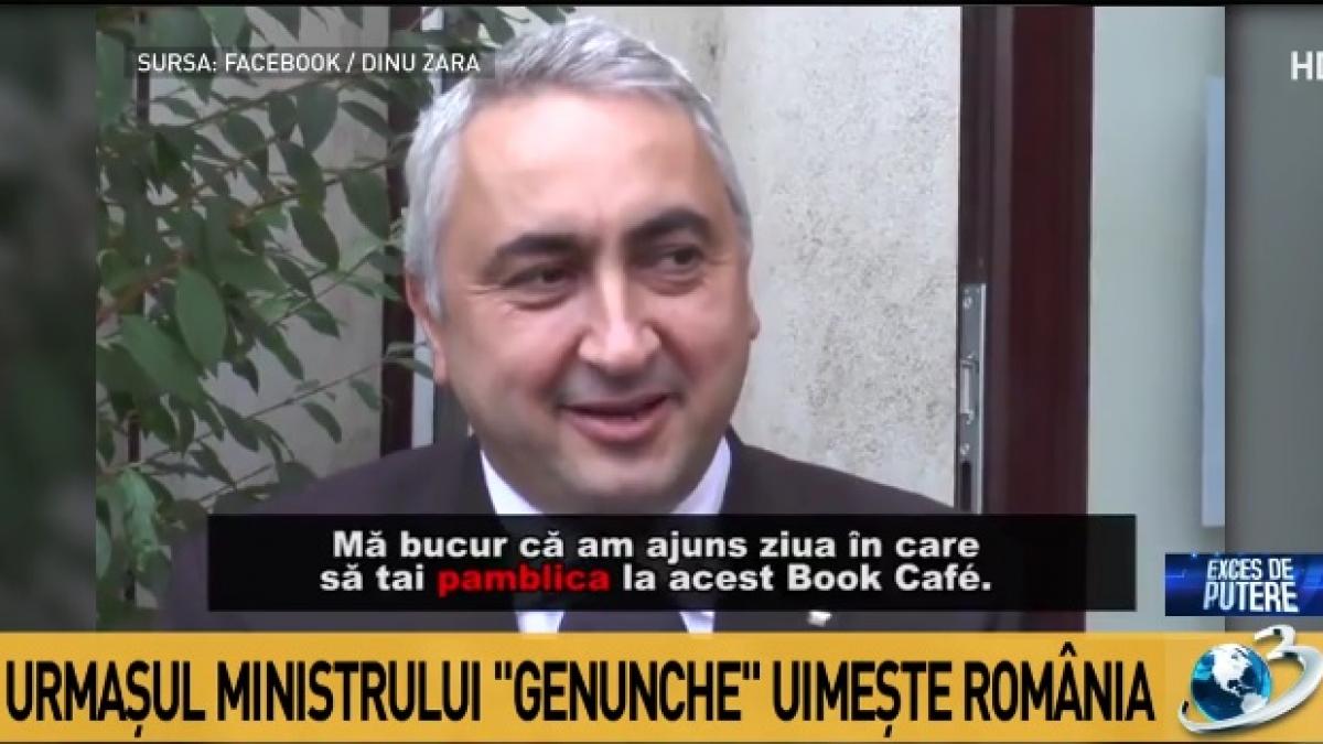 ministrul pamblica urmasul ministrului genunche video