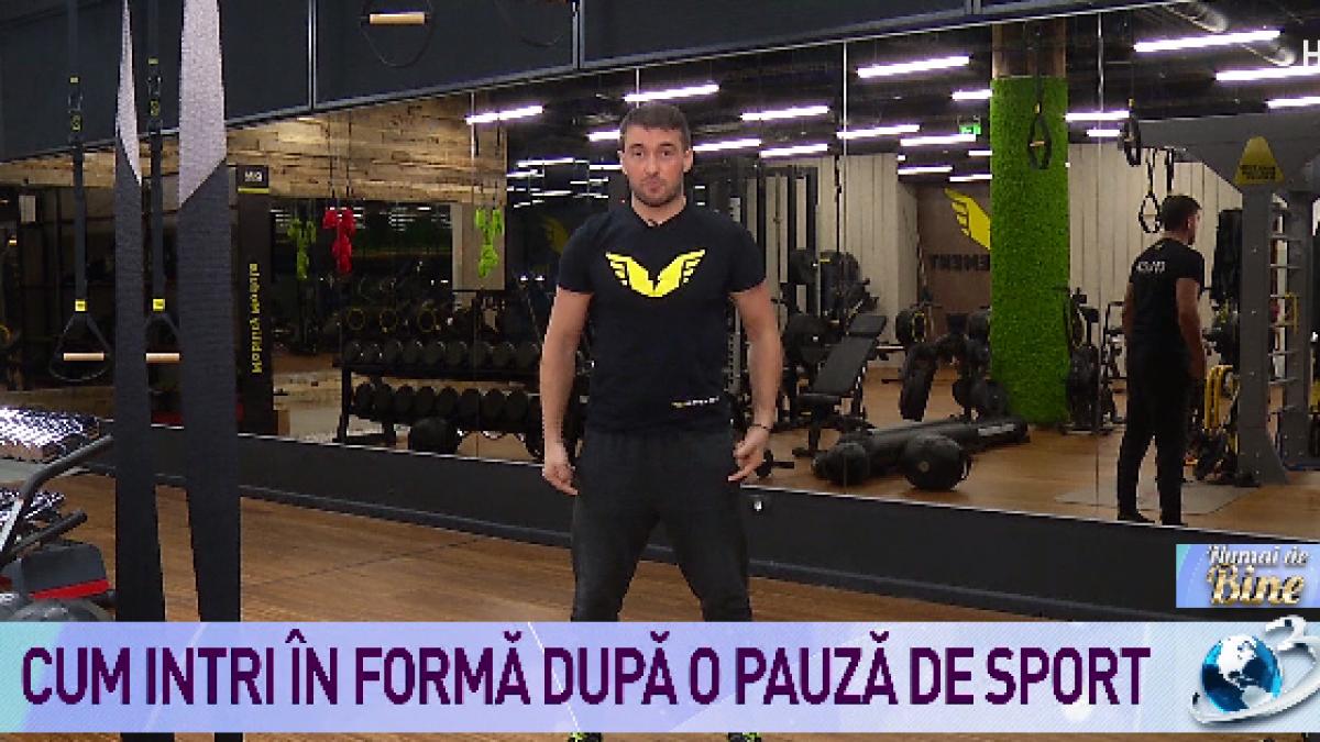 cum intri in forma dupa o pauza de sport exercitii pentru slabit pe care le poti face acasa