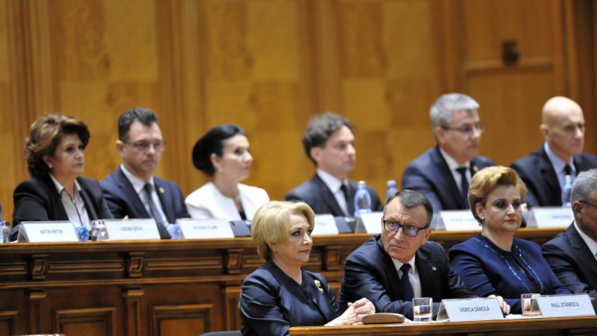 scandal in parlament inaintea votului pentru investirea noului guvern