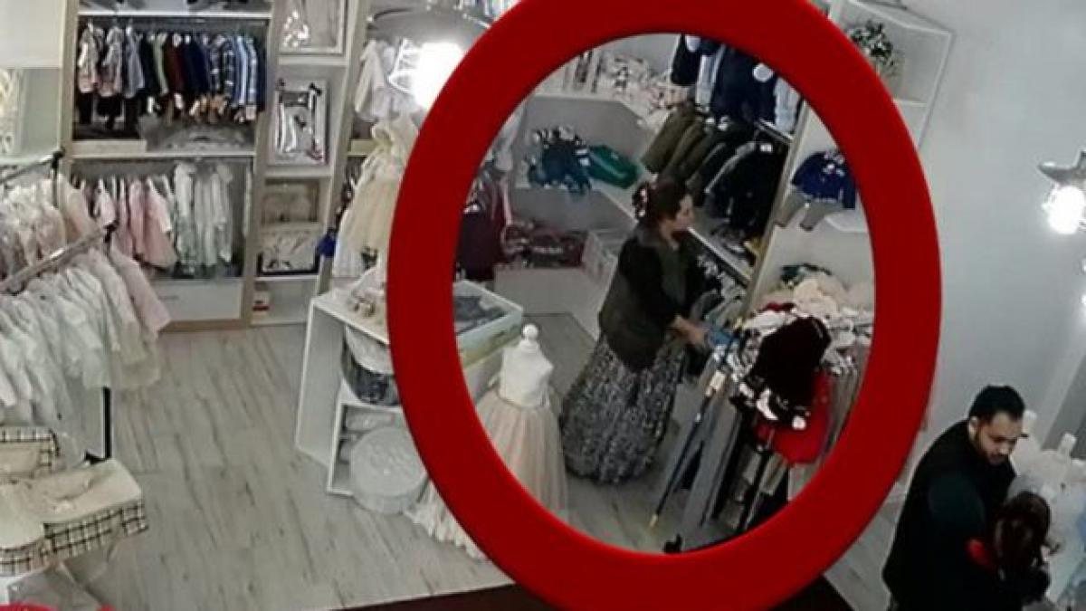 furt spectaculos la arad dupa metoda bebelusul hotii au folosit micutul drept paravan