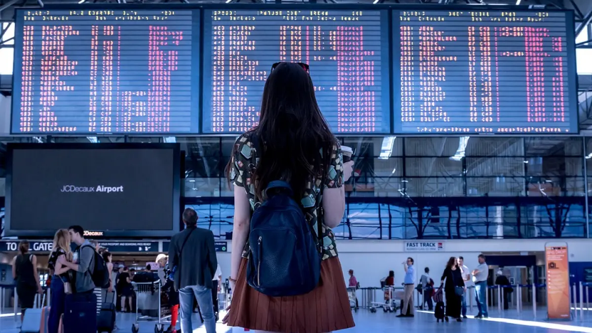 toti cei prezenti pe aeroport au fost socati cand au vazut cu ce voia sa urce la bord o femeie