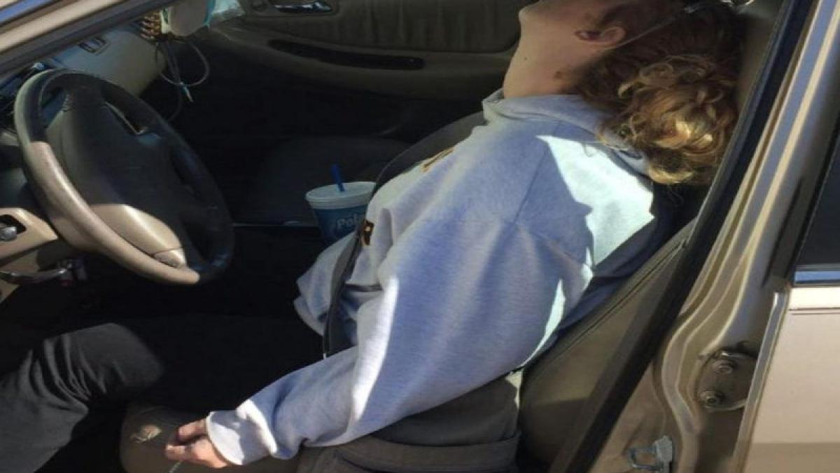 au zarit o femeie lesinata la volan si s au apropiat au ramas socati de ce au vazut dupa un an