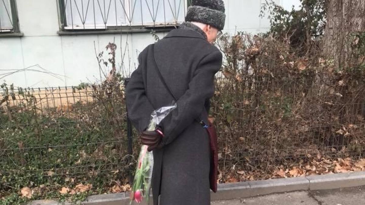 batranul acesta s a plimbat toata ziua cu flori in mana de ce a facut asta explicatia te va emotiona