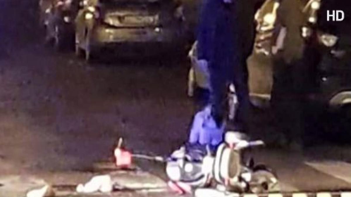 soferul care a accidentat o fetita de un an si pe tatal ei si apoi a fugit pe mana politistilor