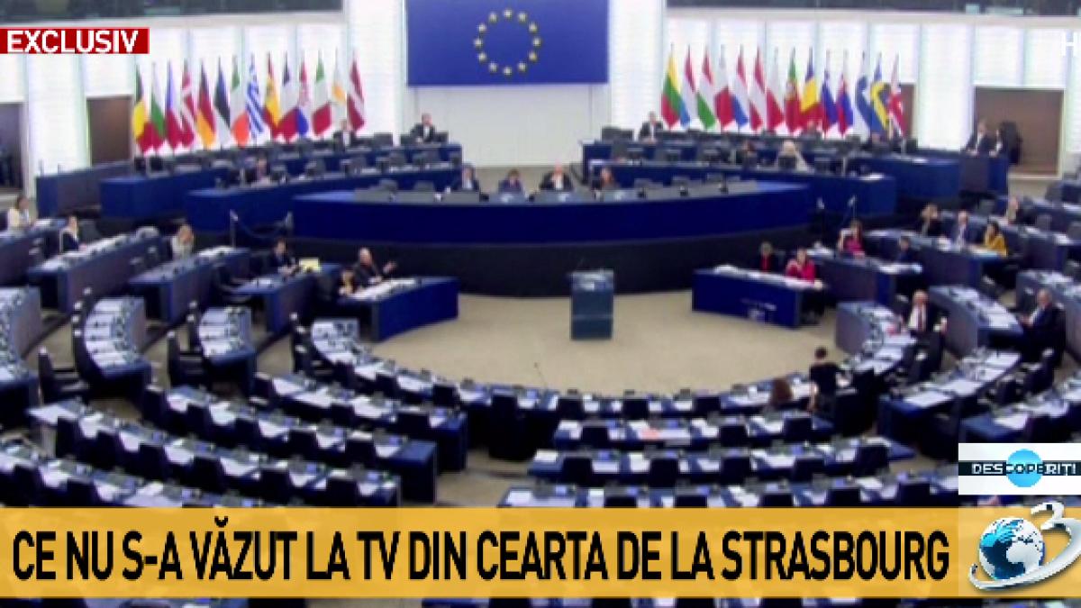 descoperiti ce nu s a vazut la tv din cearta de la strasbourg