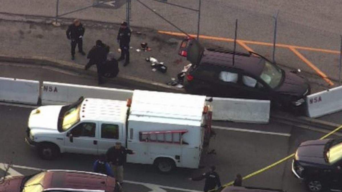 incident armat in apropiere de sediul agentiei nationale de securitate a sua