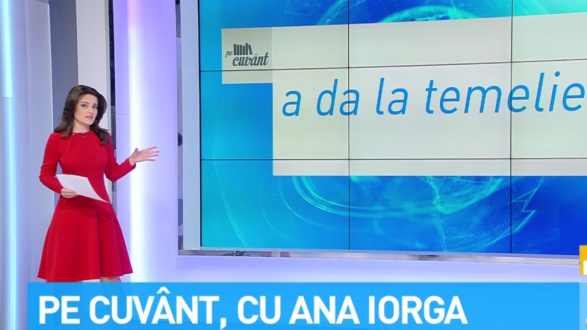 pe cuvant cu ana iorga sa invatam limba procurateza ce inseamna la haules a paradi pe cineva a i da