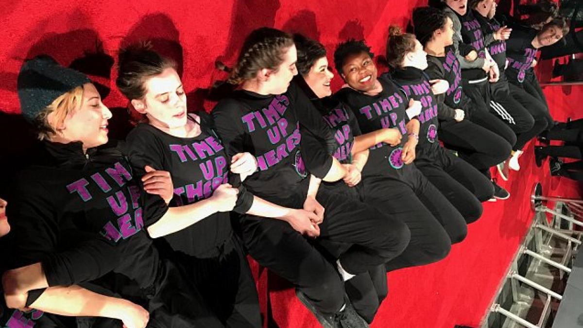 protest pe covorul rosu la premiile bafta 2018