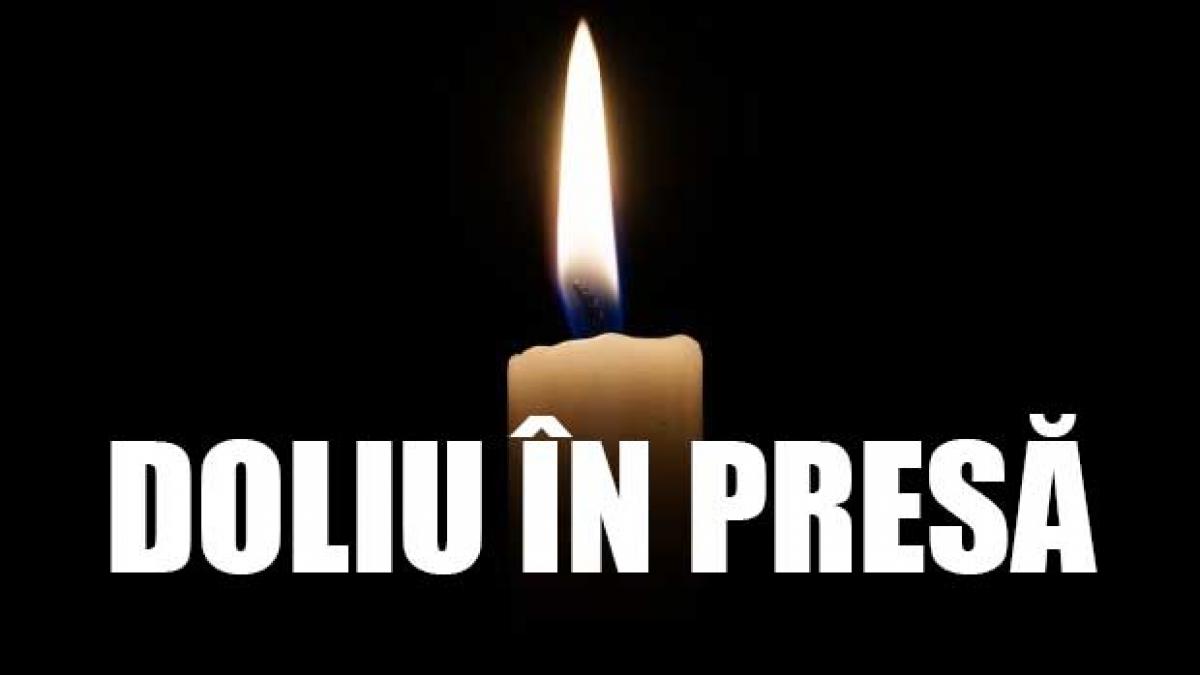doliu in presa un ziarist s a stins din viata