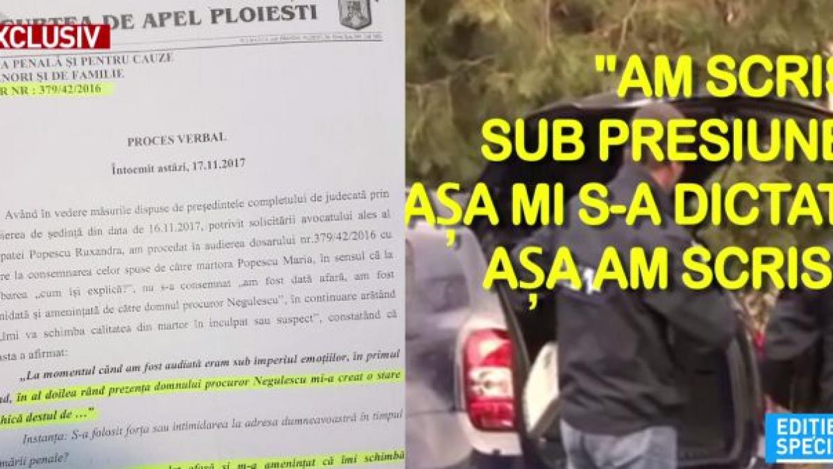 exclusiv marturia socanta a unei judecatoare abuzurile pe care procurorul mircea negulescu le a