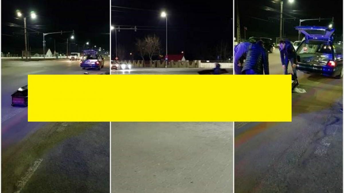 scena incredibila in arad un sicriu in care se afla o persoana decedata a cazut din masina unei