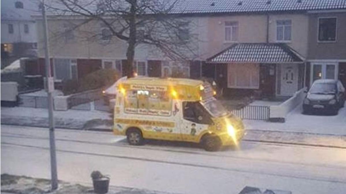 e ireal a deschis fereastra si a vazut asta in mijlocul iernii nu i a venit sa creada ca e posibil