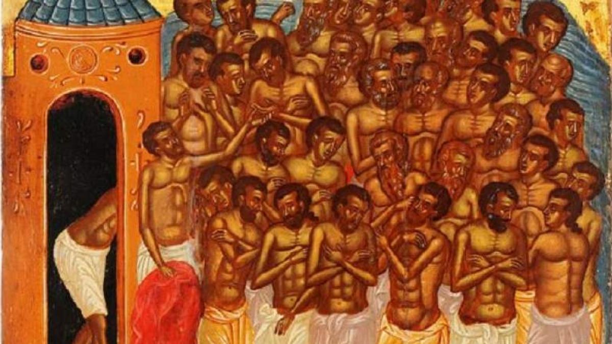 mucenici rugaciune pentru un an imbelsugat pe care trebuie sa o rosteste de mucenici