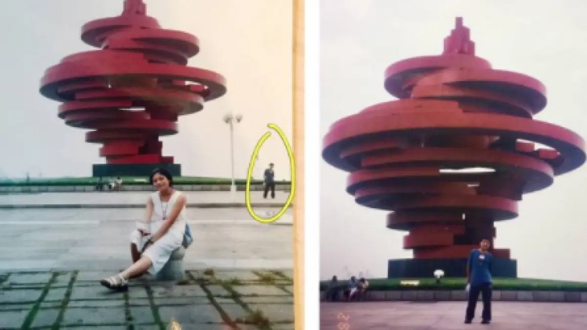 au fost fotografiati impreuna cu 11 ani inainte de a se cunoaste povestea uluitoare a unui cuplu
