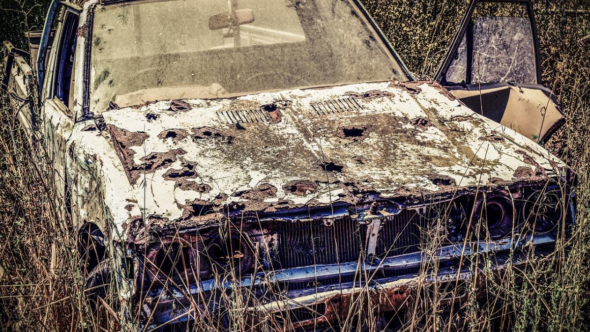 politistul a vazut o masina abandonata si s a dus direct spre ea cand a vazut ce se afla pe