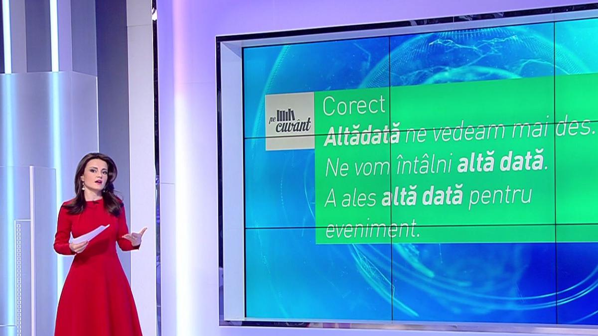 pe cuvant cu ana iorga cum folosim corect cuvantul altadata