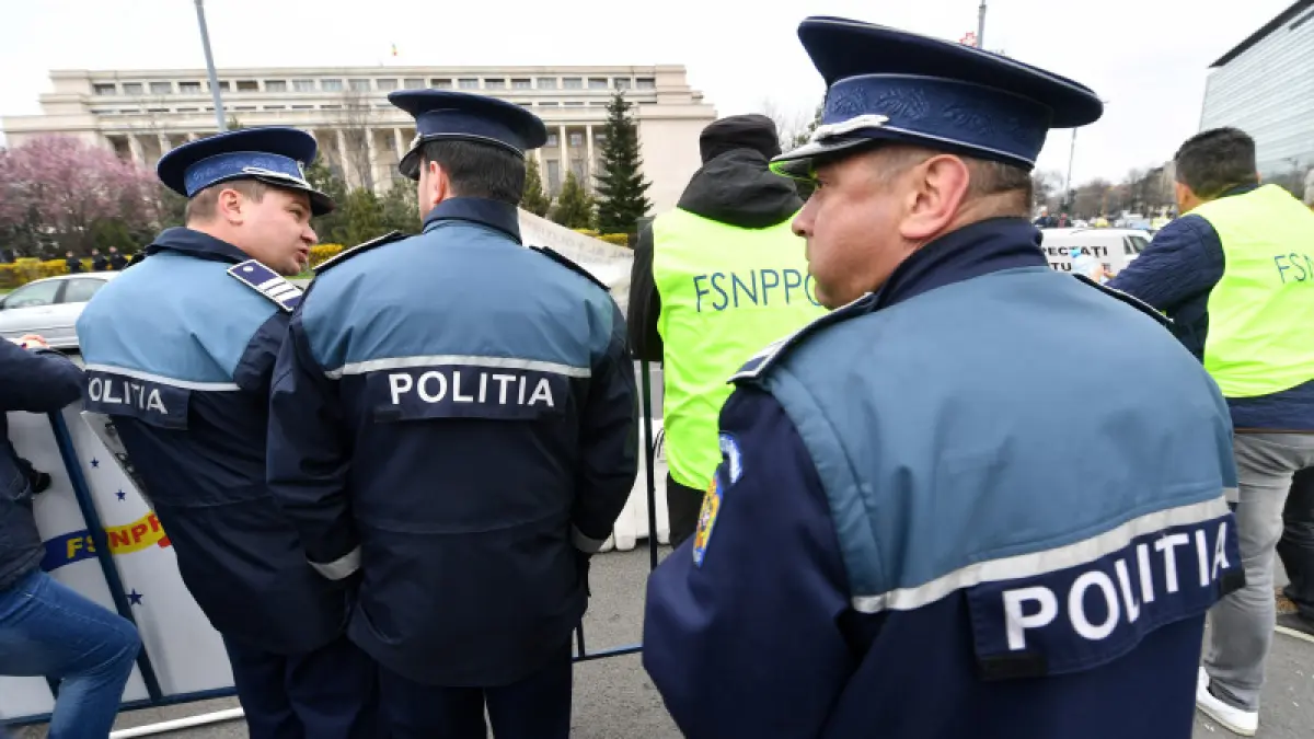 proteste in piata victoriei sindicalistii din politie penitenciare si anatomo patologie sunt