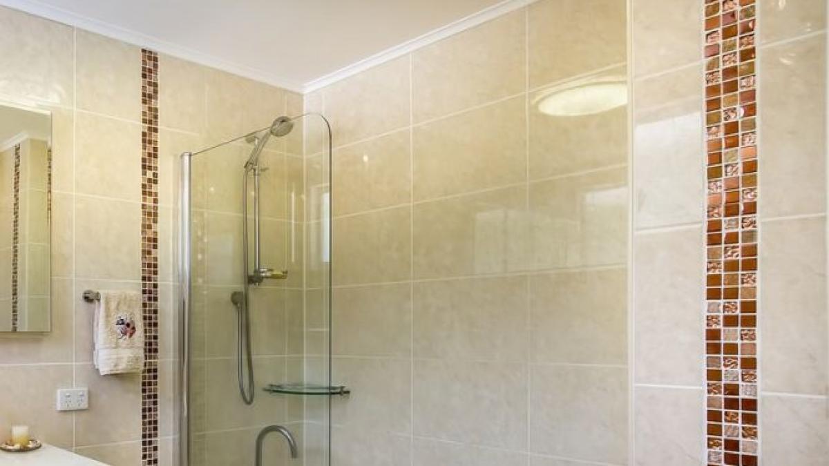 a auzit zgomote ciudate in baie si s a dus sa vada ce se intampla ce a cazut din tavanul acestei