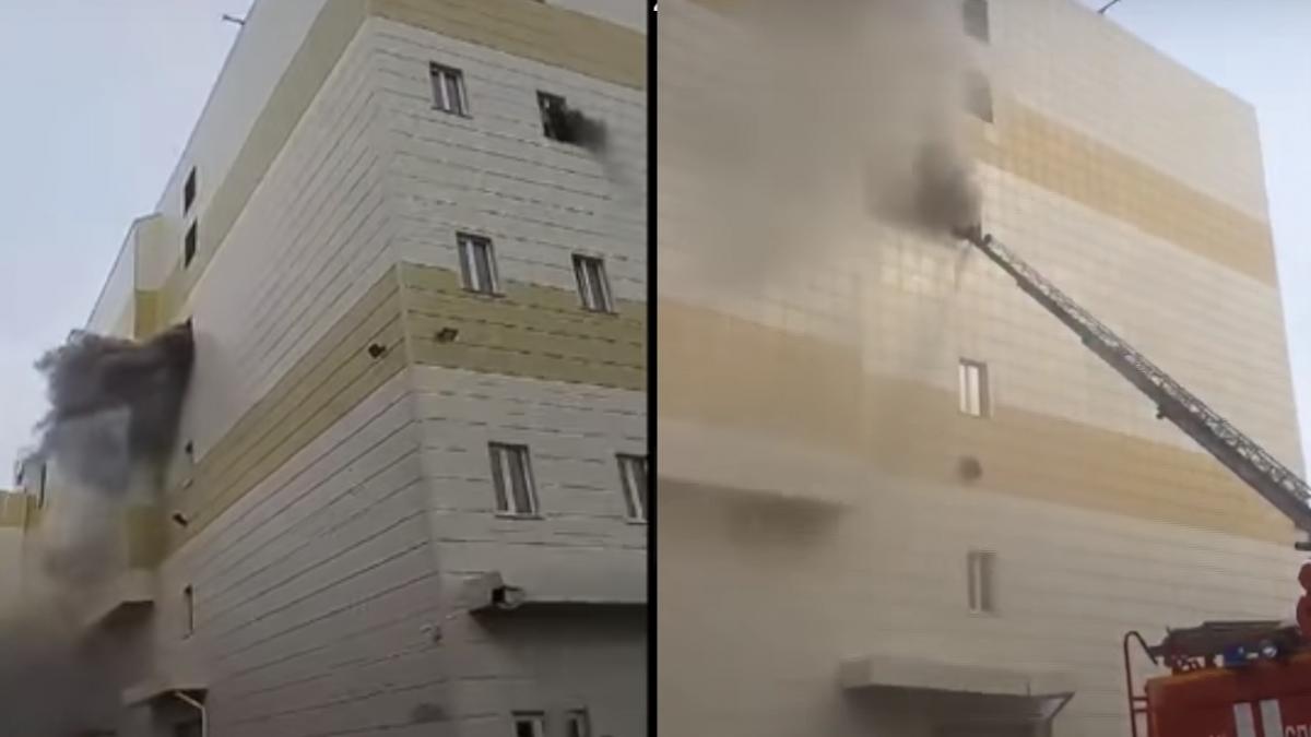incendiu puternic la un mall din rusia sunt cel putin 37 de morti video