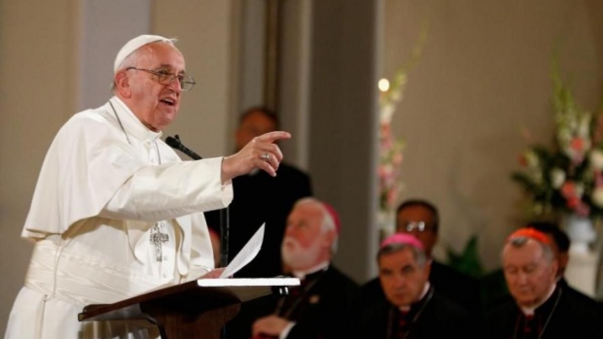 mesajul transmis de papa francisc la slujba de florii aveti capacitatea de a striga