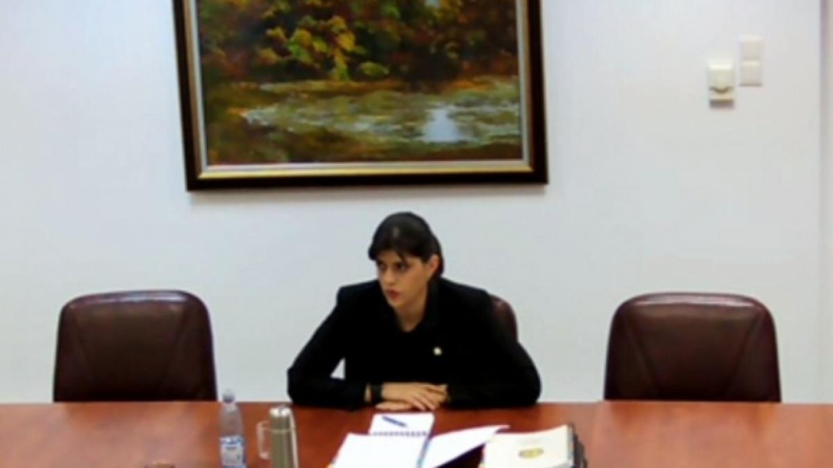 laura codruta kovesi chemata la inspectia judiciara