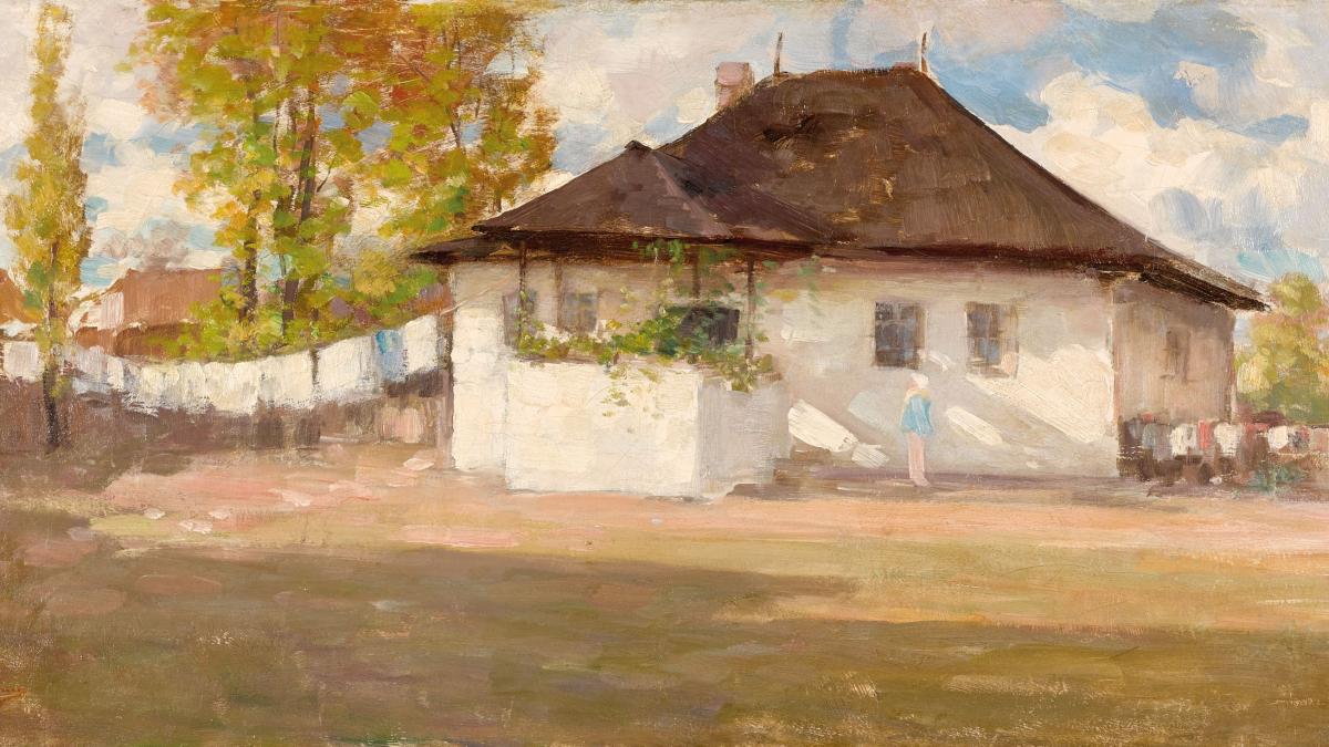 o pictura de grigorescu vanduta mai bine ca una decat a milionarului ghenie