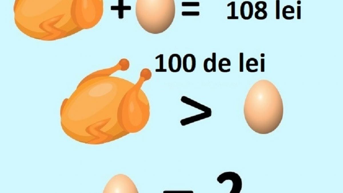 testul momentului cat costa oul de gaina