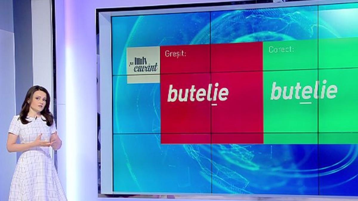 pe cuvant cu ana iorga cum pronuntam corect cuvintele butelie simbol si trafic