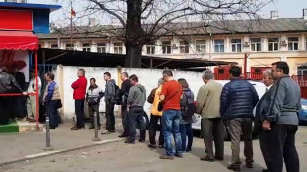 imagini incredibile in bucuresti sute de oameni stau la coada pentru a cumpara cozonaci de la o