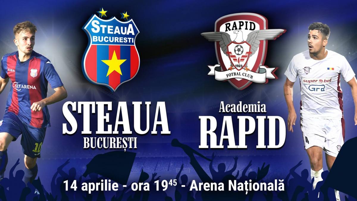 csa steaua academia rapid numar record de bilete vandute la derby ul din liga a iv a
