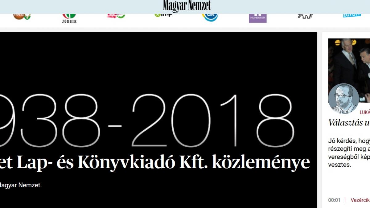 ungaria ramane cu un singur ziar de opozitie cotidianul magyar nemzet se inchide