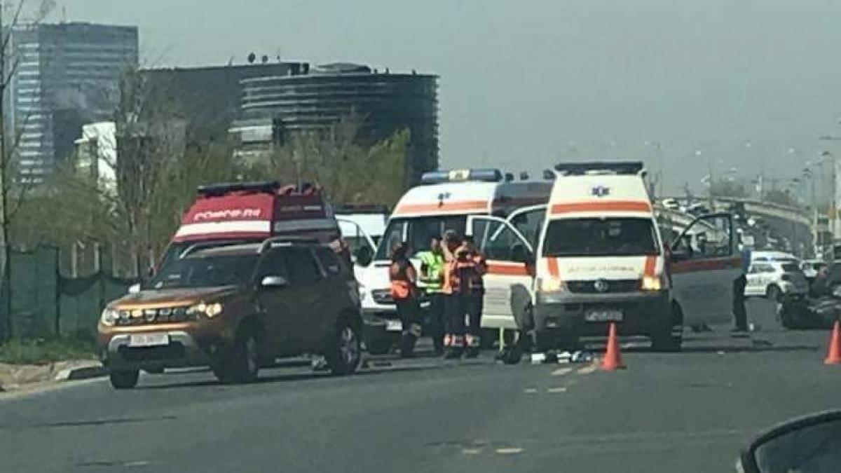 accident mortal in bucuresti un motociclist a fost omorat de un sofer neatent foto