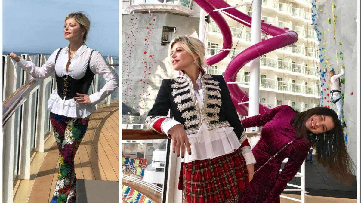 loredana si fiica vacanta de lux pe un vas de croaziera cat de frumoasa este elena si ce mare s a