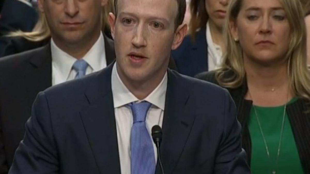 mark zuckerberg este audiat din nou in congresul american live video